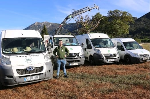 Equipamiento de vehículos de Llanos Verdes